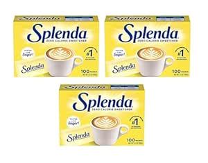 Splenda No Calorie Sweetener 100 Scheat Sweetener Each Box 100gm (Pack ...