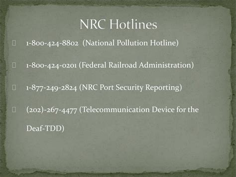 PPT - National Response Center Overview & Core Functions PowerPoint ...