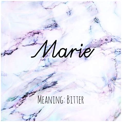 MARIE #Names #Marie #BabyNames | Pretty names, Names, Names with meaning