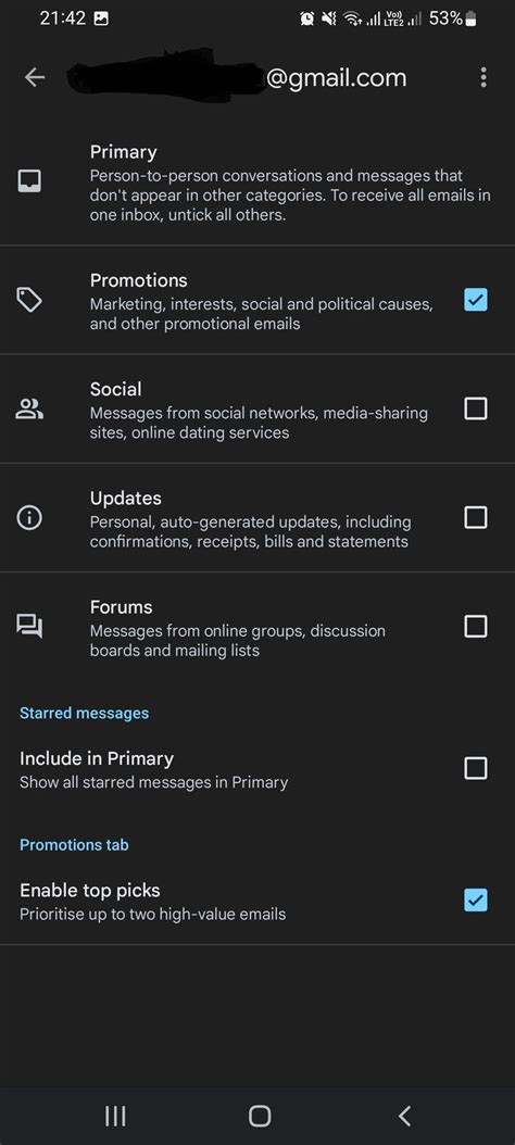 Image result for Android-App Menu Lines Gmail