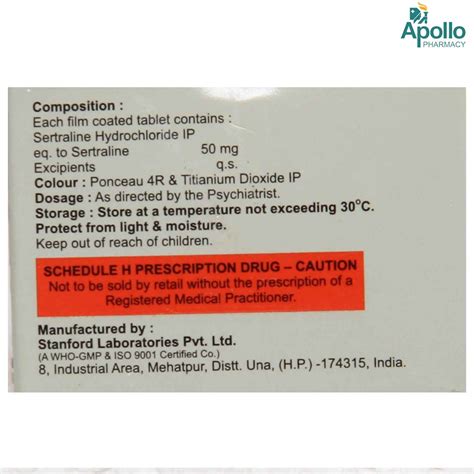 SERTAGRESS 50MG TABLET Price, Uses, Side Effects, Composition - Apollo ...