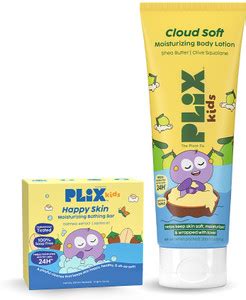 The Plant Fix Plix Kids Body Lotion & Bathing Bar | Gentle Cleansing ...