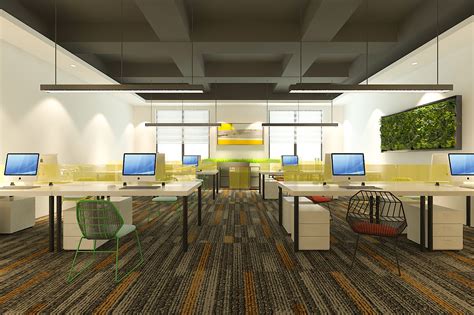 办公区休闲区设计|空间|室内设计|银小山 - 原创作品 - 站酷 (ZCOOL)