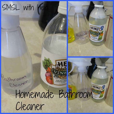 Homemade Bathroom Cleaner