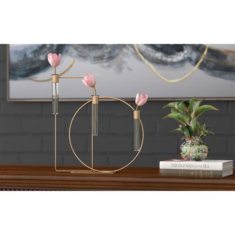 Watson Table Vase, Metallic | Table vases, Elegant vases, Bed bath and beyond