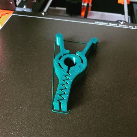 3D Printed Bag Clip - Drawing Spider-Girl (Parker)