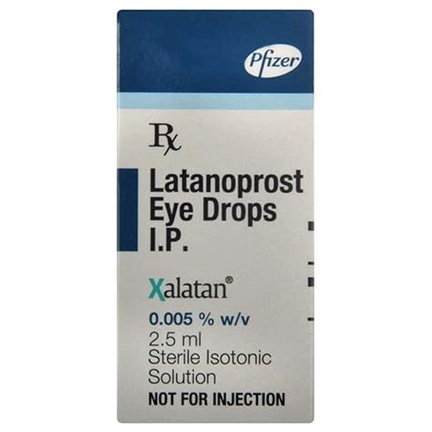 Xalatan - Bottle of 2.5 ml Drops : Amazon.in: Health & Personal Care