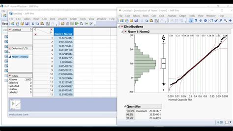 Image result for Normal Quantile Plot JMP
