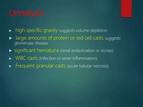 Oliguria and anuria | PPTX
