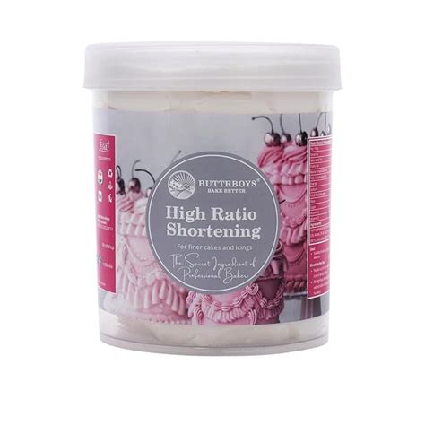 ButtrBoys High Ratio Shortening, 900g, Ideal for Buttercream and ...