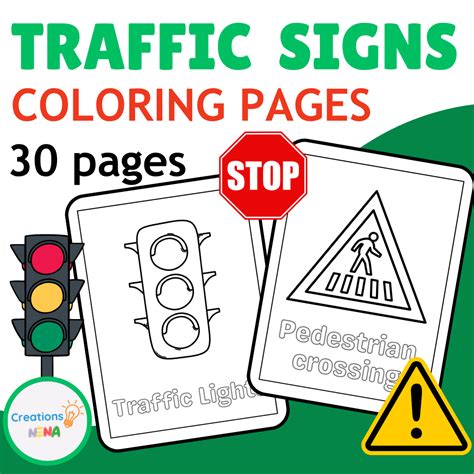 Image result for Traffic Signs Coloring Pages