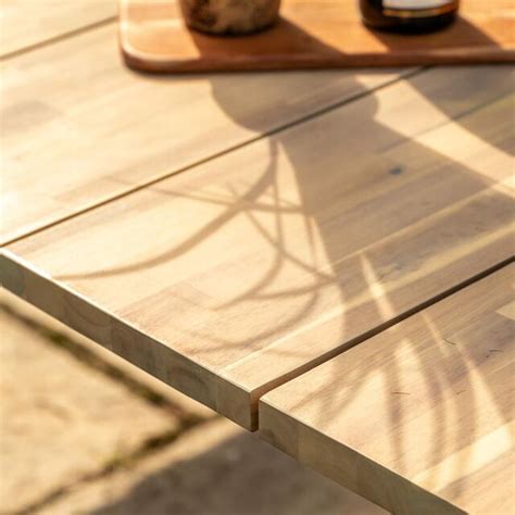 Solid Wood Dining Table with Bench Set 6 Ft with 3 Chair | WoodsBuddy ...
