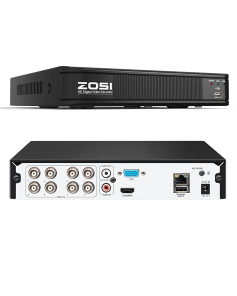 Buy ZOSI H.265+ 5MP Lite CCTV DVR 8 Channel Full 1080p, Remote Access ...