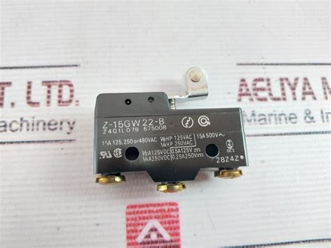 Omron Z-15Gw22-b Micro Limit Switch – Aeliya Marine Tech