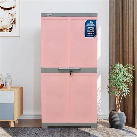 Nilkamal Freedom Big FMM Plastic Cabinet | 3-Year Warranty | 4-Shelf ...