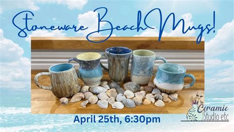 Stoneware Beach Mugs, 4132 E Grand River Ave, Howell, MI, United States ...