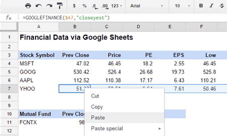 Image result for Excel Formulas for Stocks