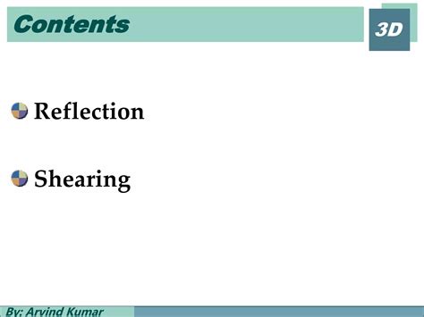 Reflection Transformation 的图像结果