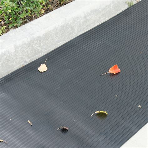 Rubber-Cal 36-in W x 120-in L x 0.125-in T Flooring Tape Rubber Gym ...