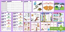 Phonics Level 1, Week 1: My House Lesson Pack