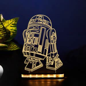 StarLaser Star Wars Character R2D2 Led Lamp with Warm White Light ...