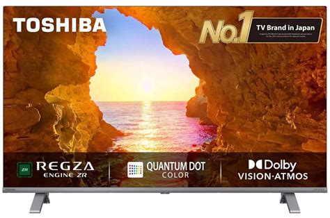 Toshiba 43C450ME 43 Inches QLED 4K, 3840 x 2160 Pixels TV Online at ...