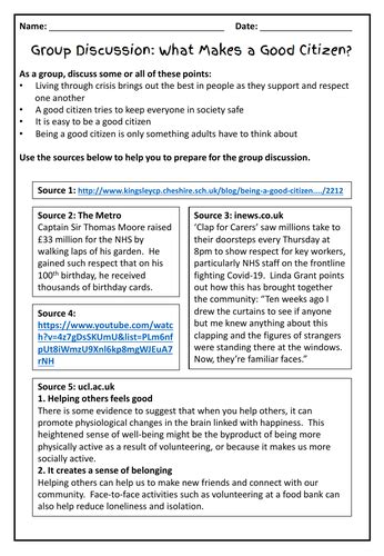 Group Discussion Activity 的图像结果