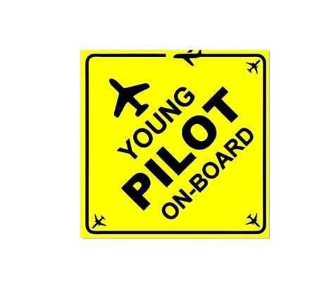 Pilot18 Young Pilot onboard Large Reflective car Glass Inside Aviation ...
