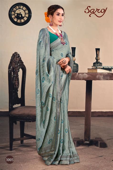 Saroj Sundari Vol 1 Heavy Jari Printed Saree Collection