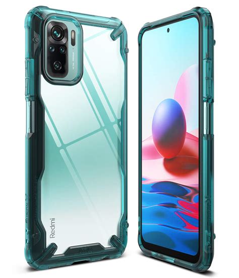 Redmi Note 10 / Redmi Note 10S Back Cover Case | Fusion X - Turquoise