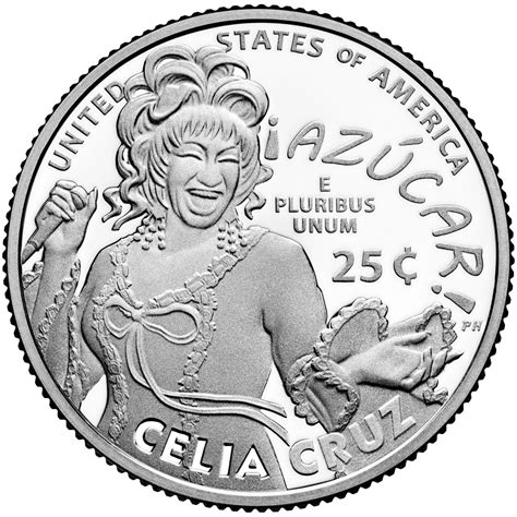 25 cents coin - Celia Cruz | USA 2024