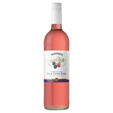 Boone’s Farm Fan Club Snow Creek Berry Flavored Wine 750ml (750 ml ...