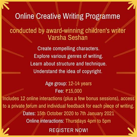 Free Online Creative Writing Programs 的图像结果