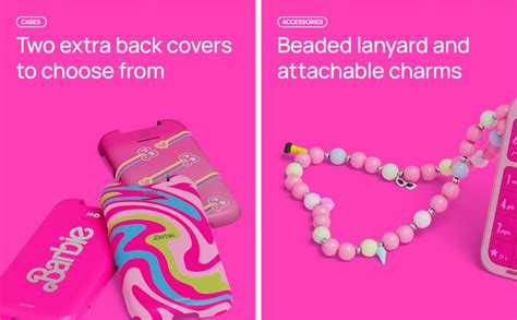 HMD Barbie™ Flip Phone | Enjoy a Chic, Customizable Design with ...