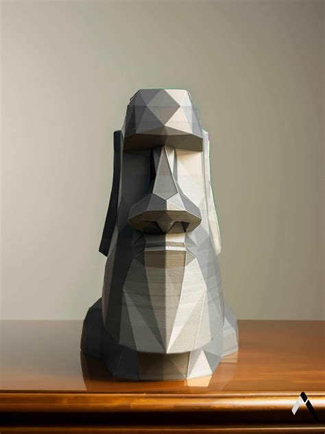 Moai Head Planter Decor