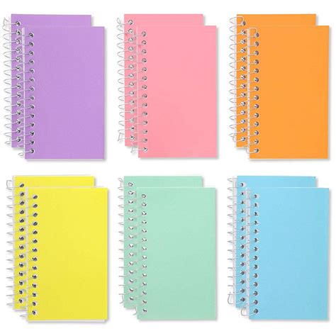 12-Pack Small Spiral Notebook 3x5, 80 Sheets Per Philippines | Ubuy
