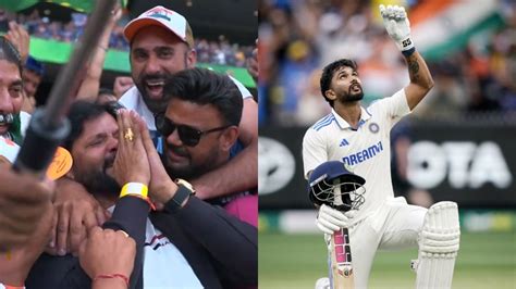 Watch: Nitish Kumar Reddy gets emotional on meeting family after MCG ...