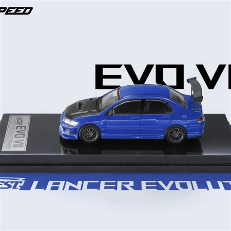 Fast & Speed 1:64 Lancer EVO VII Blue Diecast Car Model – Jaiman Toys