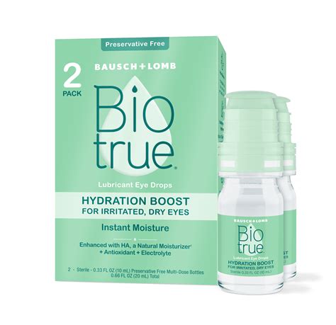 Biotrue Hydration Boost Eye Drops for Irritated and Dry Eyes from ...