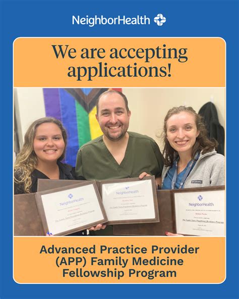 APP Family Medicine Fellowship Program » NeighborHealth