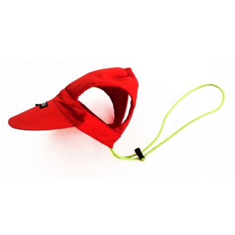 Dogobow Baseball Cap for Dogs (Red) (Get a Bow Free) | Supertails
