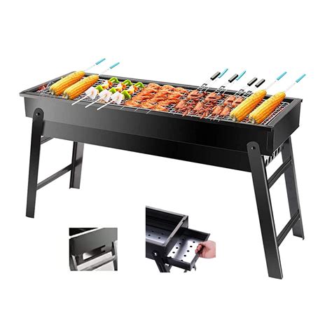 Charcoal Grill,Portable Barbecue Grill Folding BBQ Grill,Small Barbecue ...