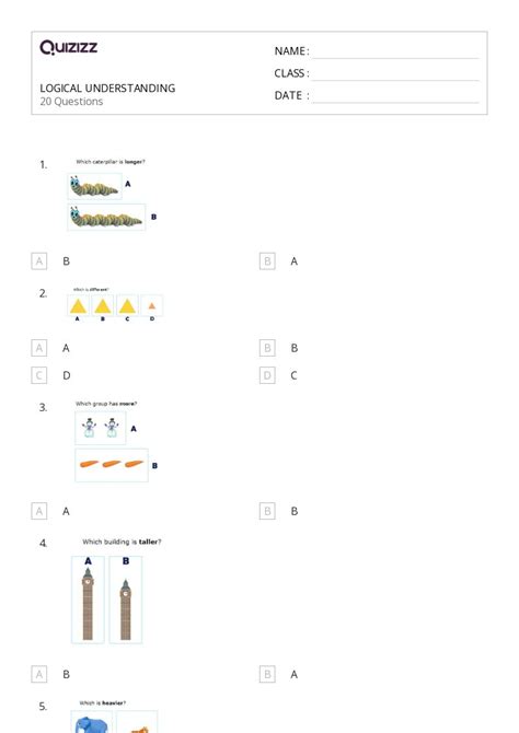 50+ Understanding Expressions and Equations worksheets for Kindergarten ...