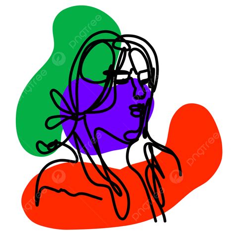 Line Art Clipart Transparent Background, One Line Art Design, One Line ...