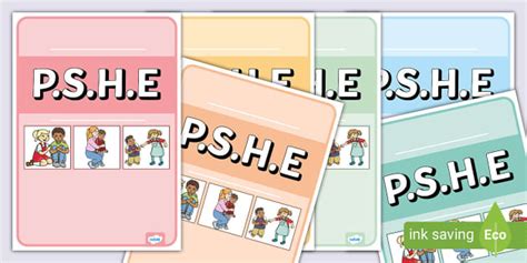 PSHE Divider Covers