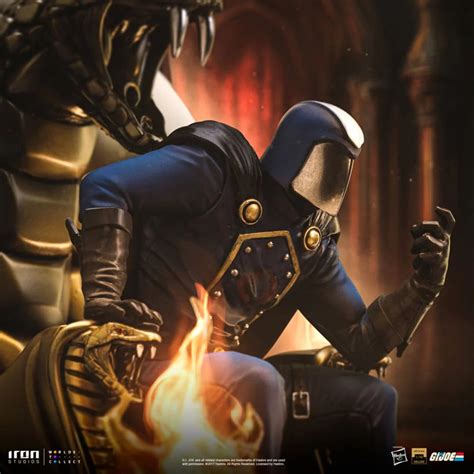 GIJOE Cobra Commander Statue By Iron Studios