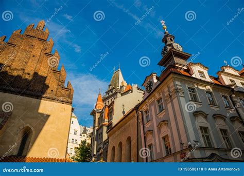 Staronova Synagoga. the Old New Synagogue in Prague in the Czech ...
