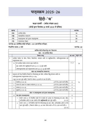 CBSE 15 Sample Question Papers Class 10 Hindi B for 2026 Board Exam ...