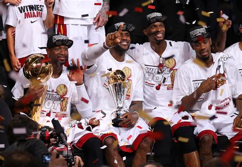 Best Photos of the Miami Heat Winning the 2013 NBA Finals