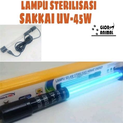 Jual SAKKAI PRO UV 45W LAMPU SELAM STERILISASI HEMAT ENERGI AQUARIUM ...